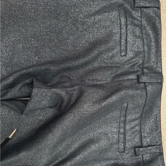 Alice + Olivia gray silver Straight Leg Pants - Picture 6 of 8